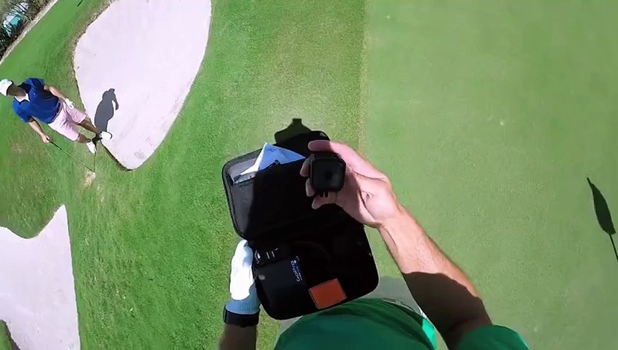 Sport : ces golfeurs utilisent une GoPro comme balle