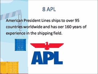 10 biggest shipping companies