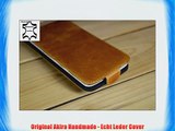 Original Akira Hand Made Echt Leder LG G2 Cover Handgemacht Case Schutzh?lle Etui Flip Wallet