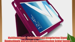 SAMSUNG Galaxy Note 8.0 Tablet Case - G-HUB LILA PropUp Fall Abdeckung (mit integrierter Standfunktion