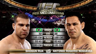 UFC EVENT 190 Shogun Rua vs Antonio Rodrigo Nogueira