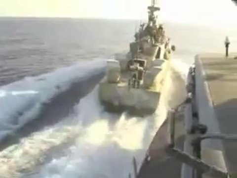 Navire de l'armée norvégienne VS navire de l'armée suédoise