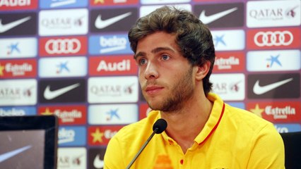 Sergi Roberto: "Afronto la temporada con muchas ganas"