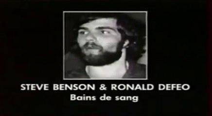 Benson et DeFeo - Bains de Sangs