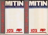Alianza Popular (Final Countdown - Europe) - Jingle 1987 Elecciones europeas
