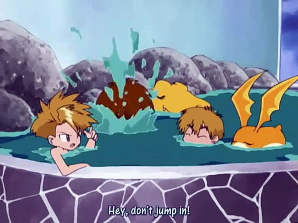 Digimon Bath Tub Scene (with Subs)