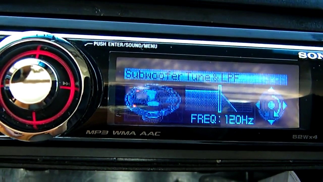 Sony CDX-GT930UI perfect truck setup