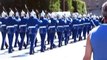 Sweden royal guard patrols