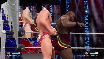 WWE 2K15 PS4 1080p HD Alberto vs Big E Main event