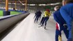 Schaatsen ijsbaan de Meent