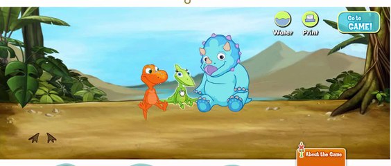 Dinosaur Train Dino Tracks Cartoon Animation PBS Kids Game Play Walkthrough