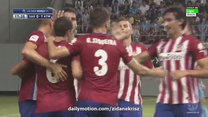 All Goals and Highlights HD   Sagan Tosu 1-1 Atletico Madrid - Friendly 01.08