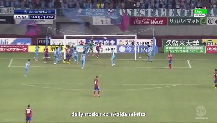 Sagan Tosu Vs Atletico Madrid 1-1 Highlights 01-08-2015 Friendly