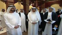 محمد بن راشد يتفقد سير العمل في محاكم دبي