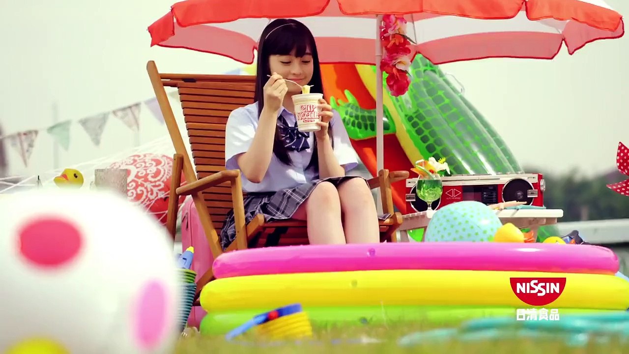 Publicité japonaise hallucinante pour des nouilles