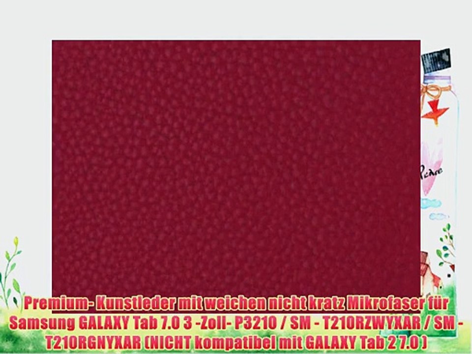 rooCASE Samsung GALAXY Tab 3 7.0 H?lle Case - PU Ledertasche schutzh?lle St?nderfunktion Cover