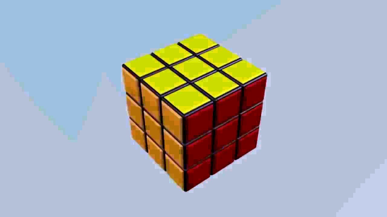 3D Rubiks Cube Animation...