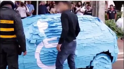 voici ce qui arrive à ceux qui utilisent le parking des handicapés au Brésil.