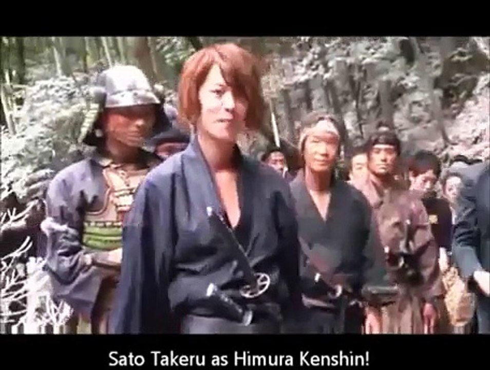 [Eng subbed] Behind the Scenes of RUROUNI KENSHIN 1: "The Day When Kenshin Was Embodied 1"