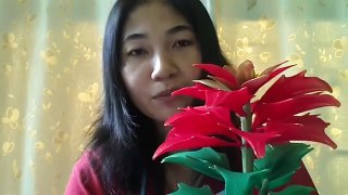 how to make stocking leaf-art and craft