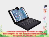 Cooper Cases(TM) Infinite Executive Samsung Galaxy Tab S 10.5 (AMOLED) / LTE Universal Folio-Tastatur