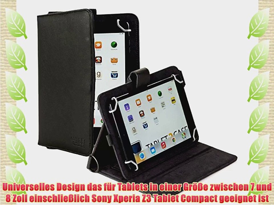 Cooper Cases(TM) Magic Carry Sony Xperia Z3 Tablet Compact Tablet Folioh?lle mit Schultergurt