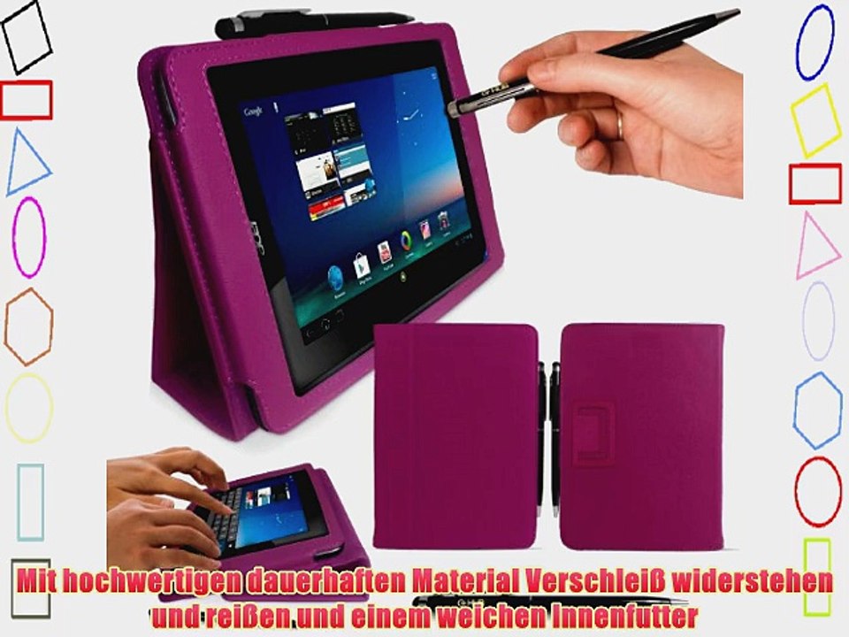 Acer Iconia B1 7 Tablet Case / Schutzh?lle in LILA mit integrierter Standfunktion von G-HUB?