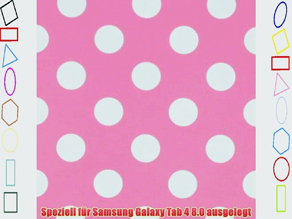 rooCASE Samsung Galaxy Tab 4 8.0 H?lle Case - PU Ledertasche schutzh?lle St?nderfunktion Cover