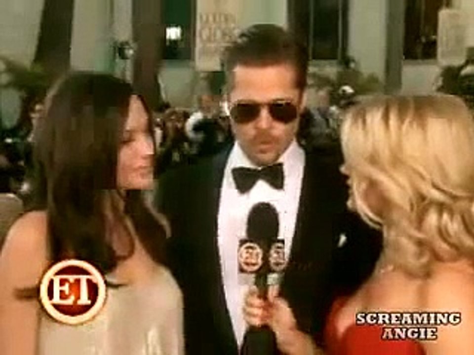 Brad Pitt & Angelina Jolie @ The Golden Globe Award 2009