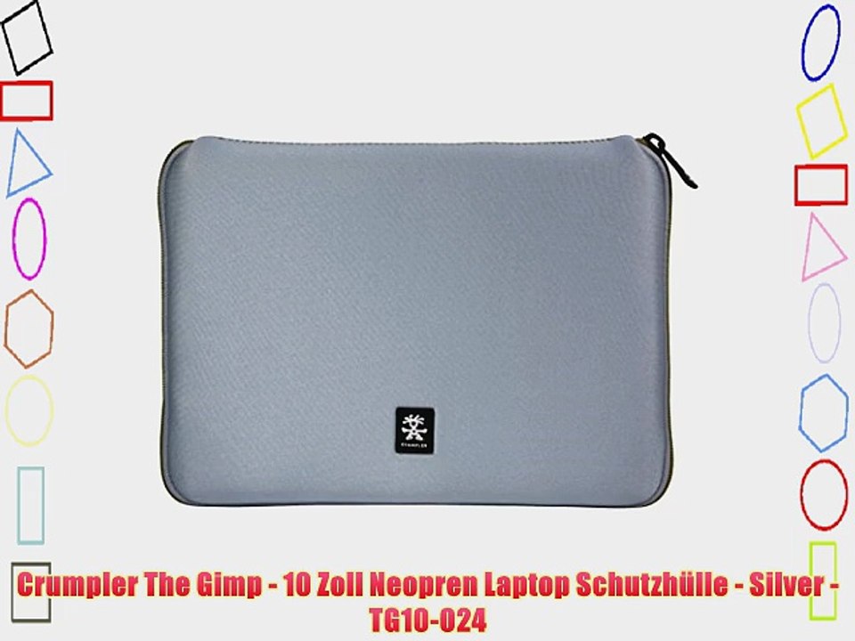Crumpler The Gimp - 10 Zoll Neopren Laptop Schutzh?lle - Silver - TG10-024
