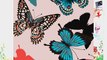 igadgitz 'Designer Kollektion' Schmetterling Muster PU Ledertasche H?lle Cover f?r Amazon Kindle