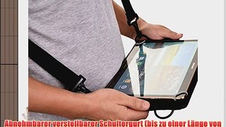 Cooper Cases(TM) Magic Carry Samsung Galaxy Tab 4 10.1 LTE (T535) Tablet Folioh?lle mit Schultergurt