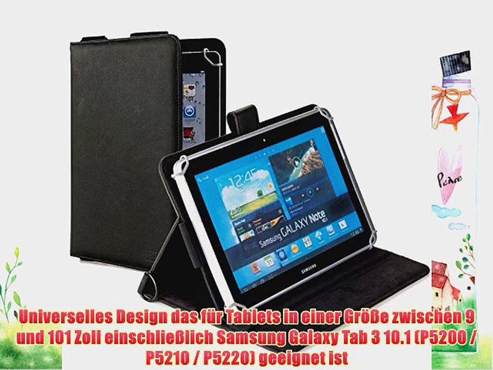 Cooper Cases(TM) Magic Carry Samsung Galaxy Tab 3 10.1 (P5200 / P5210 / P5220) Tablet Folioh?lle