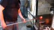 Glass Blowing - Will Shakspeare blows a Crunch Vase