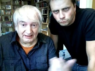 L'entarteur Noël Godin parle des Libertins d'Anvers  paru chez Aden