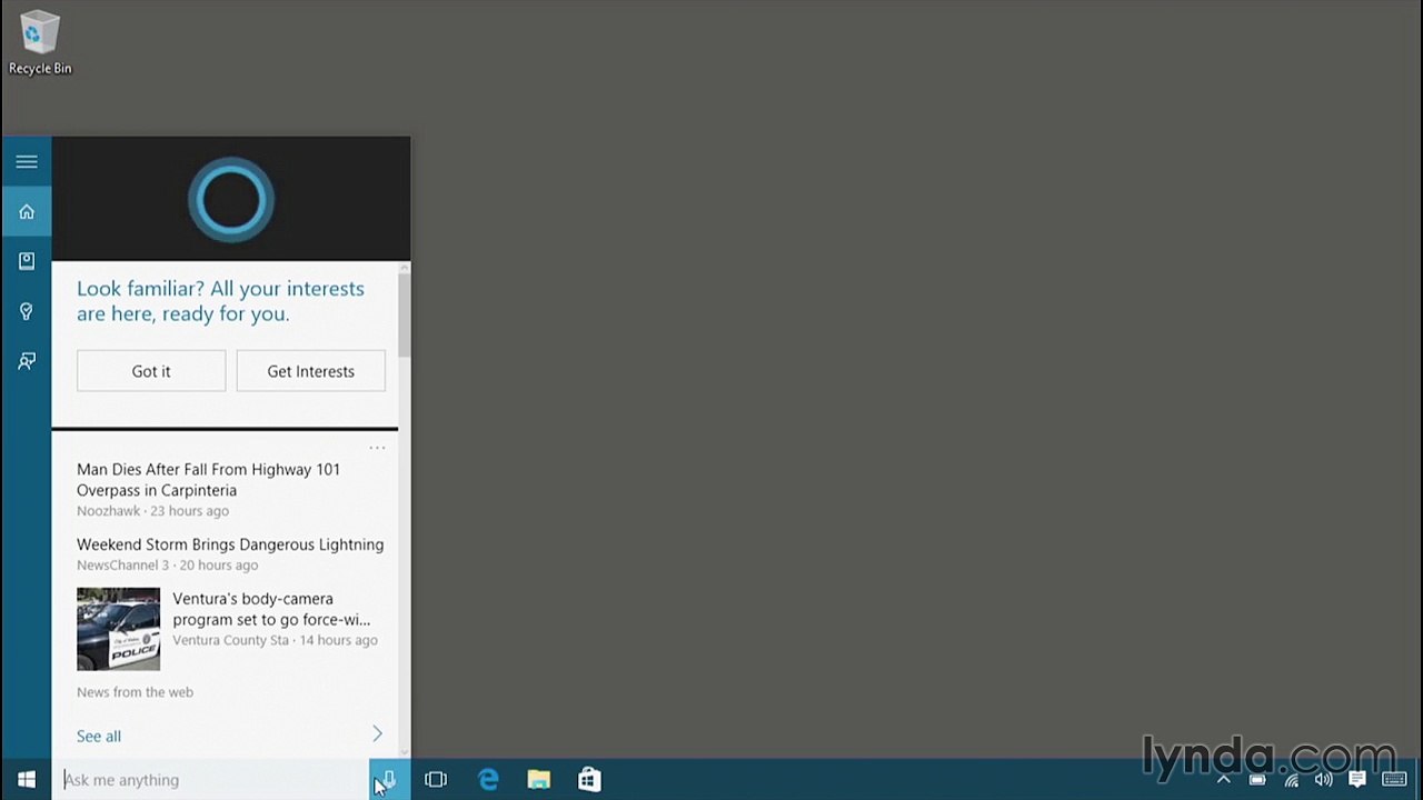 windows 10 Cortana