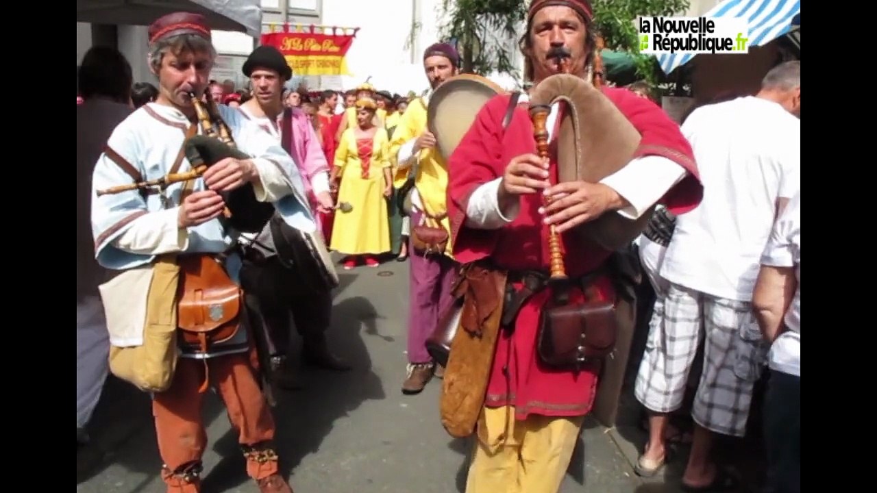 Marché médiéval : Chinon replonge dans le Moyen-Age
