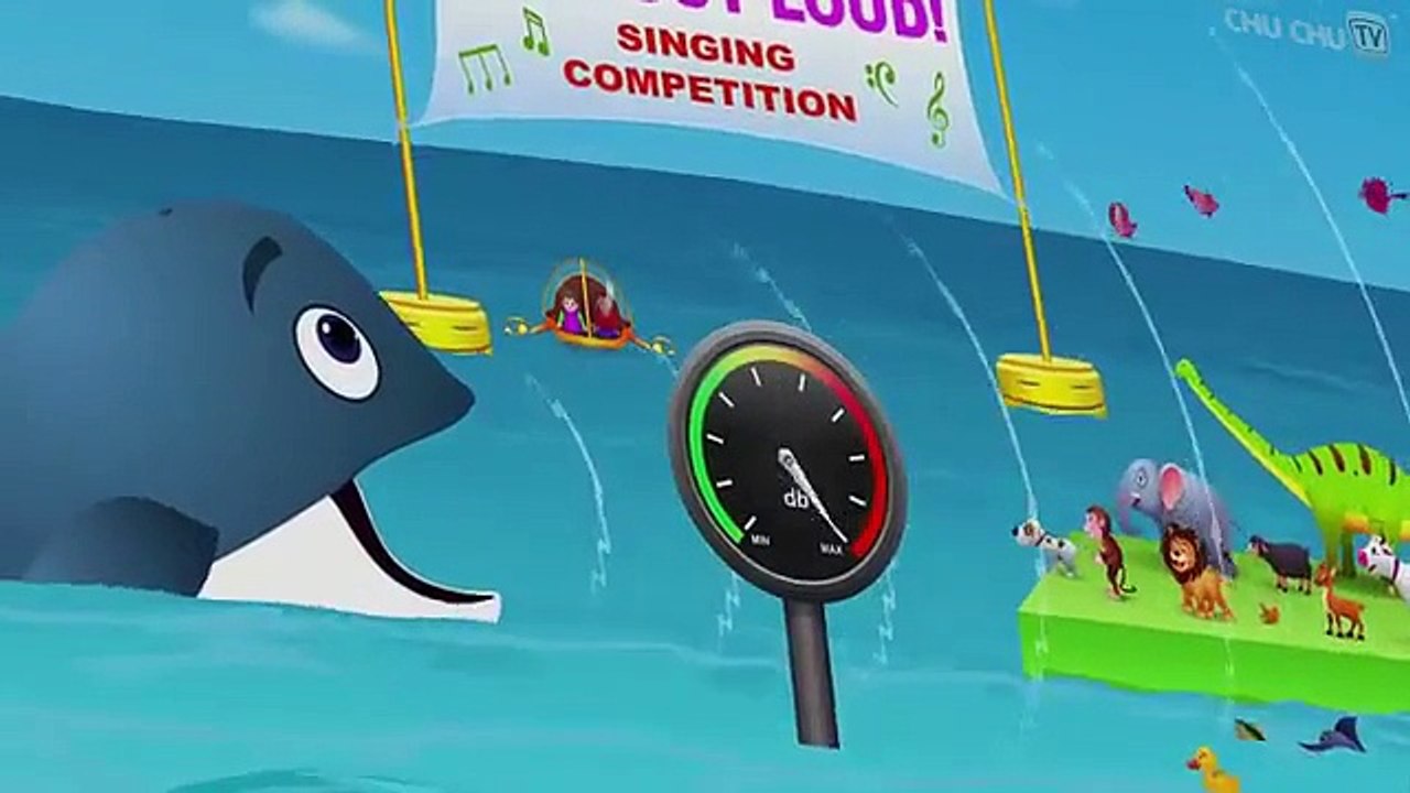 CHU CHU TV E4 Blue Whale Song ChuChuTV Sea World Animal Songs For ...