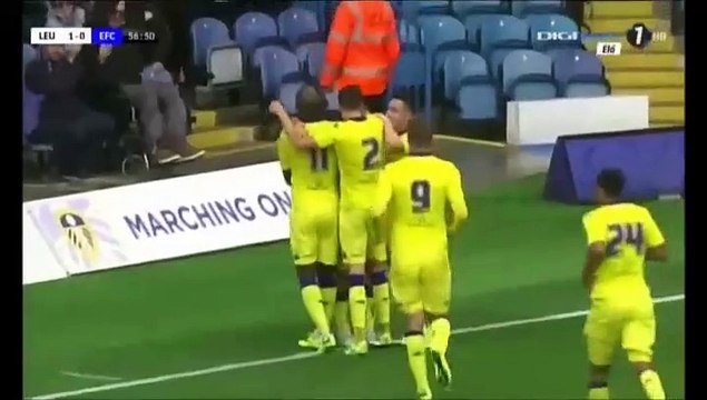 1-0 Alex Mowatt Goal International Club Friendly - 01.08.2015, Leeds 1-0 Everton