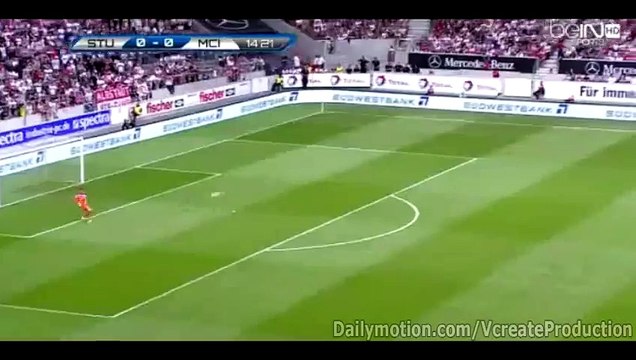 1-0 Filip Kostic Goal | Manchester City VS Stuttgart - Friendly 01-08-2015