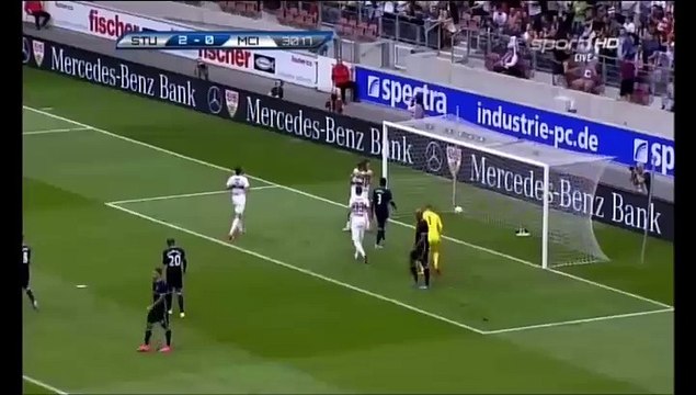2-0 Daniel Didavi Goal International Club Friendly - 01.08.2015, VfB Stuttgart 2-0 Manchester City