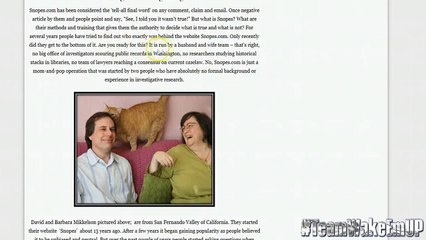 Illuminati SNOPES "News" Site EXPOSED!! 2015