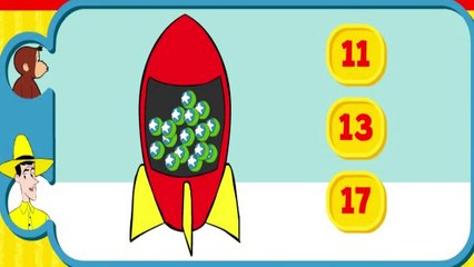 Curious George Super Bouncy Blast Off Cartoon Animation PBS Kids Game Play Walkthrough