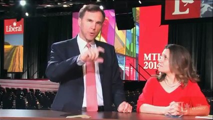 #Lib14 Interview - Bill Morneau + Chrystia Freeland