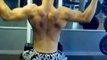 French bodybuilder 15 yo - Training back and biceps