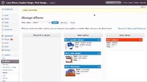 Wordpress - NextGEN Gallery Manage albums and galleries