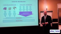 Presentación Jornadas Microinversores. Alberto Sanromán, director general de Albasolar