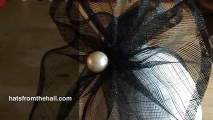 Sinamay Rouched Fascinator