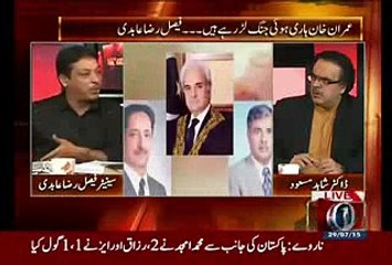Live With Dr Shahid Masood -@- 01 August 2015 - News One