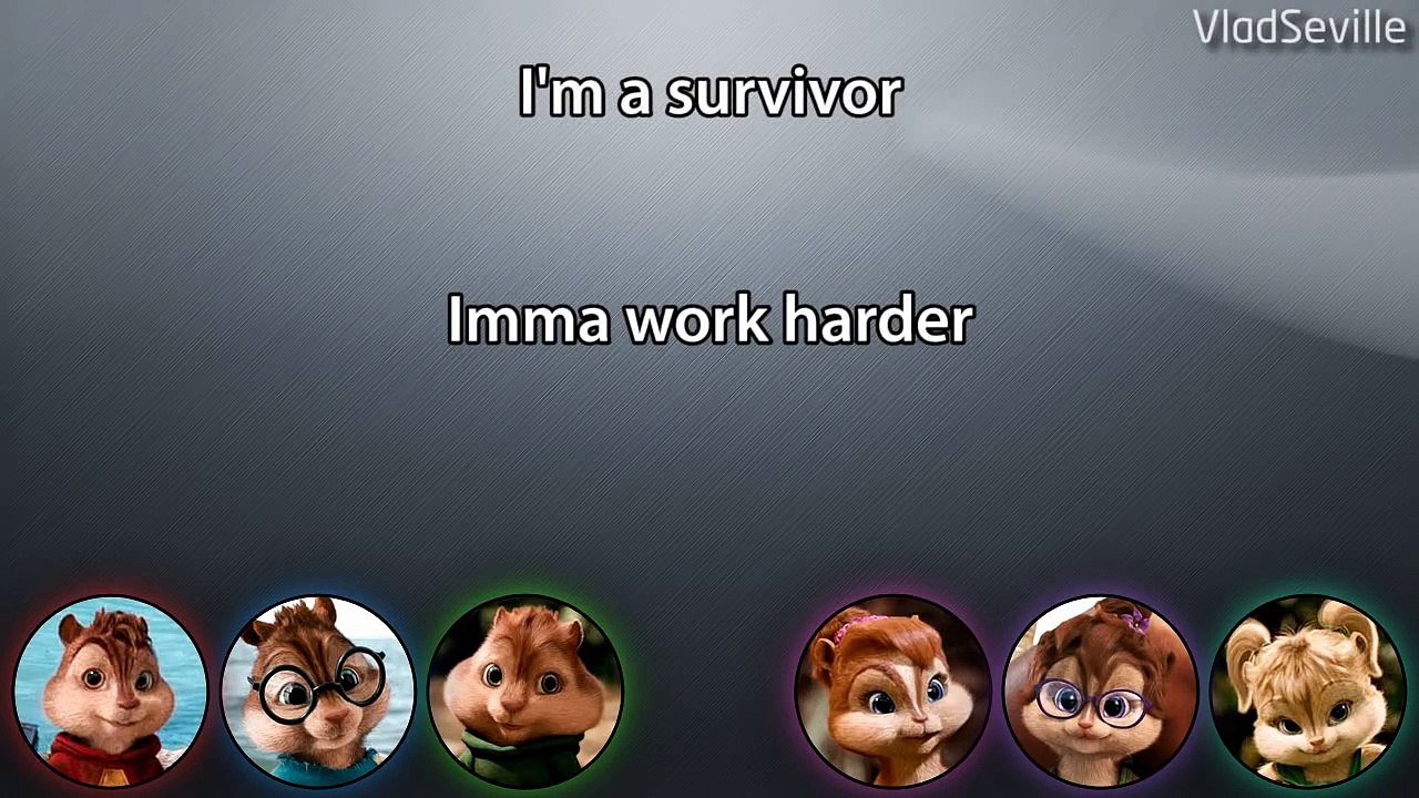 The Chipmunks & The Chipettes - Survivor (with lyrics)